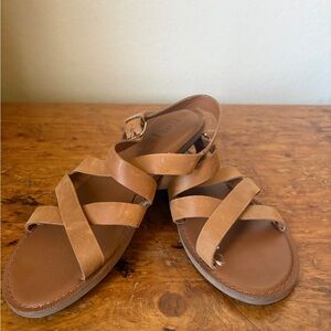 Toms Tan Women Sandals